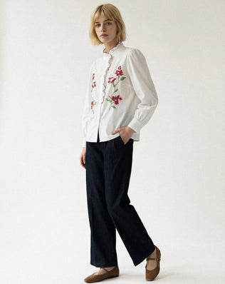 CHEMISE BRODÉE PAULINE Not specified