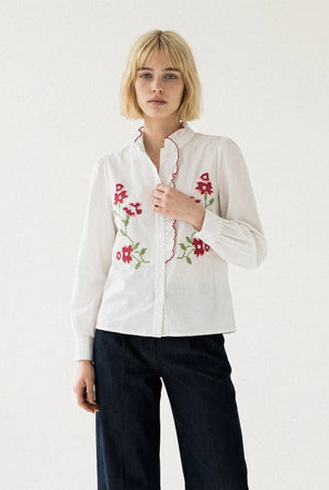 CHEMISE BRODÉE PAULINE Not specified