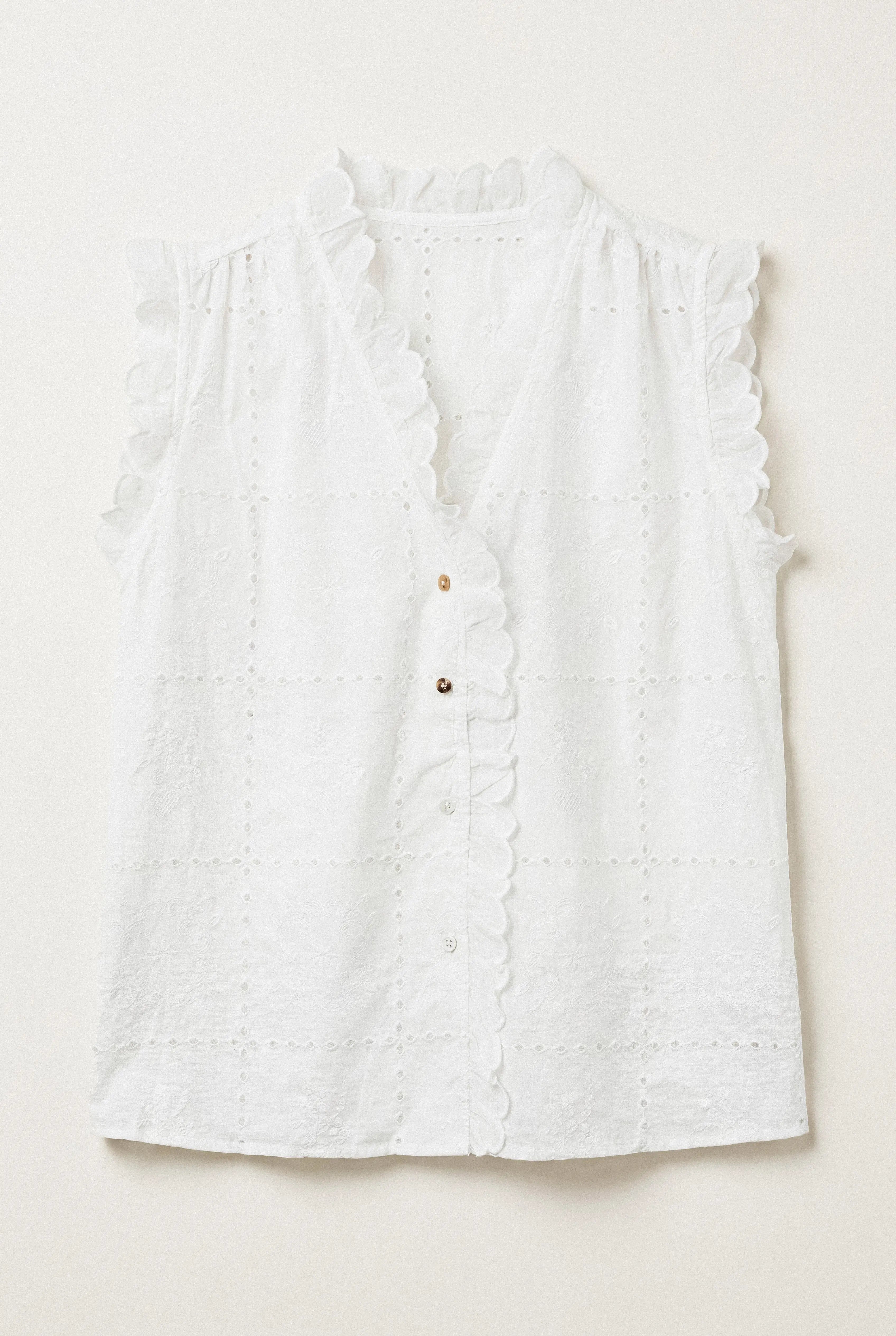 CHEMISE BRODÉE SÉRAPHINE