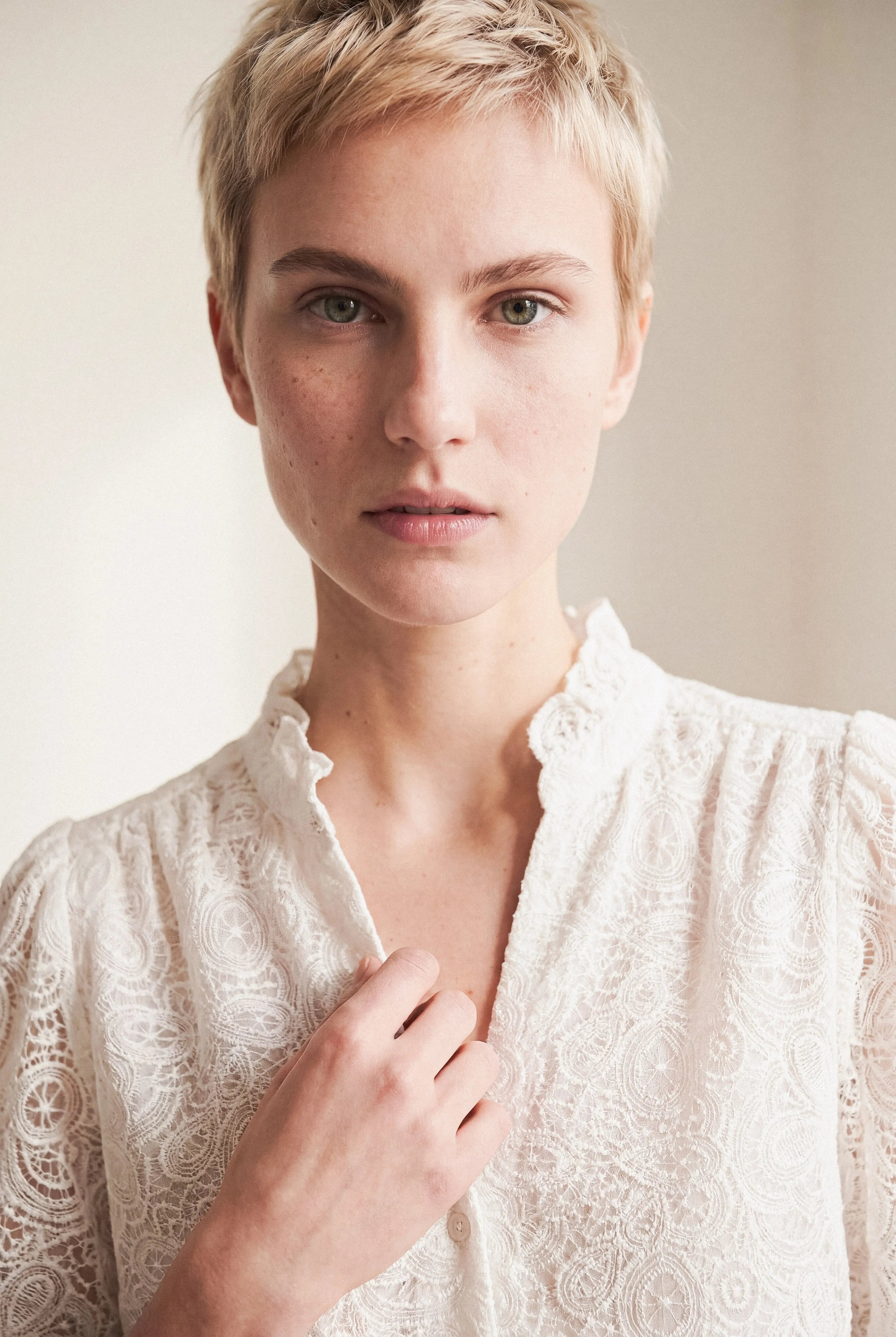 CHEMISE DENTELLE ALBANE