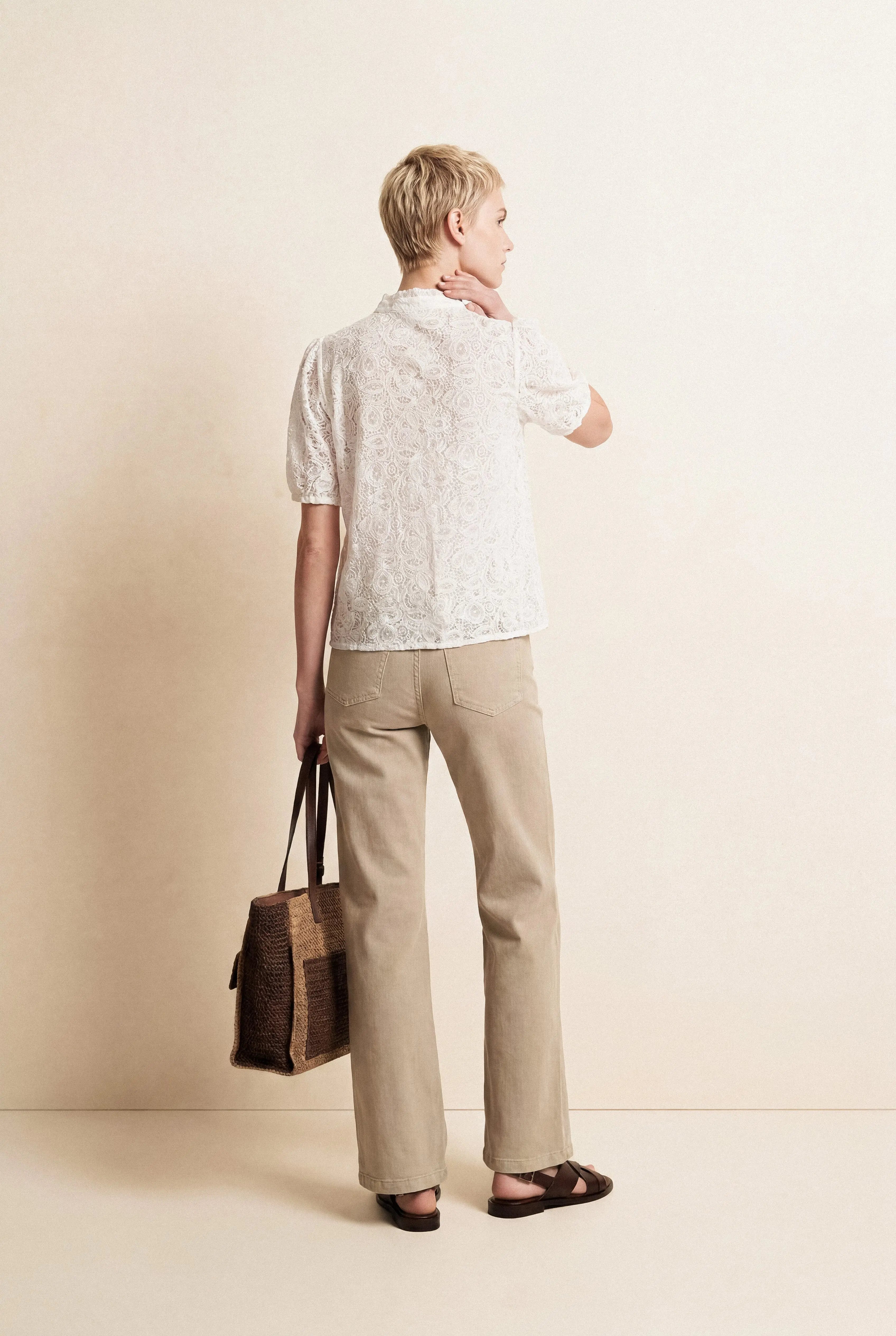 CHEMISE DENTELLE ALBANE