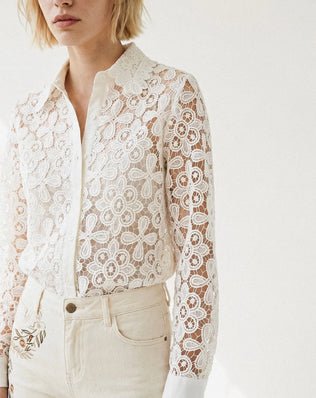 CHEMISE DENTELLE ALMA Not specified