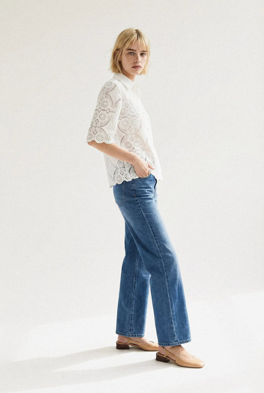 CHEMISE DENTELLE ROSE Not specified