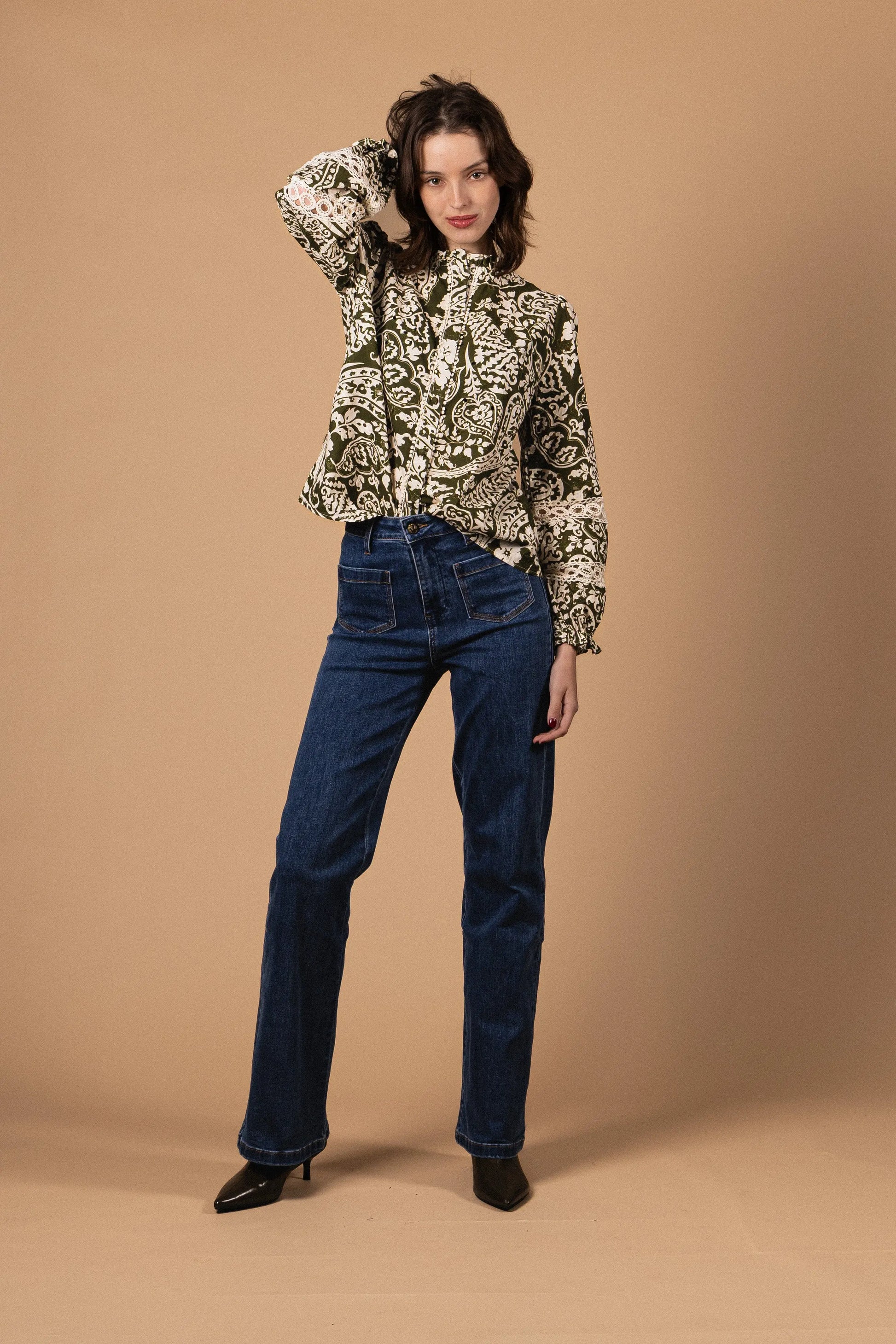 CHEMISE IMPRIMÉE INÈS Not specified