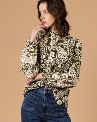 CHEMISE IMPRIMÉE INÈS Not specified