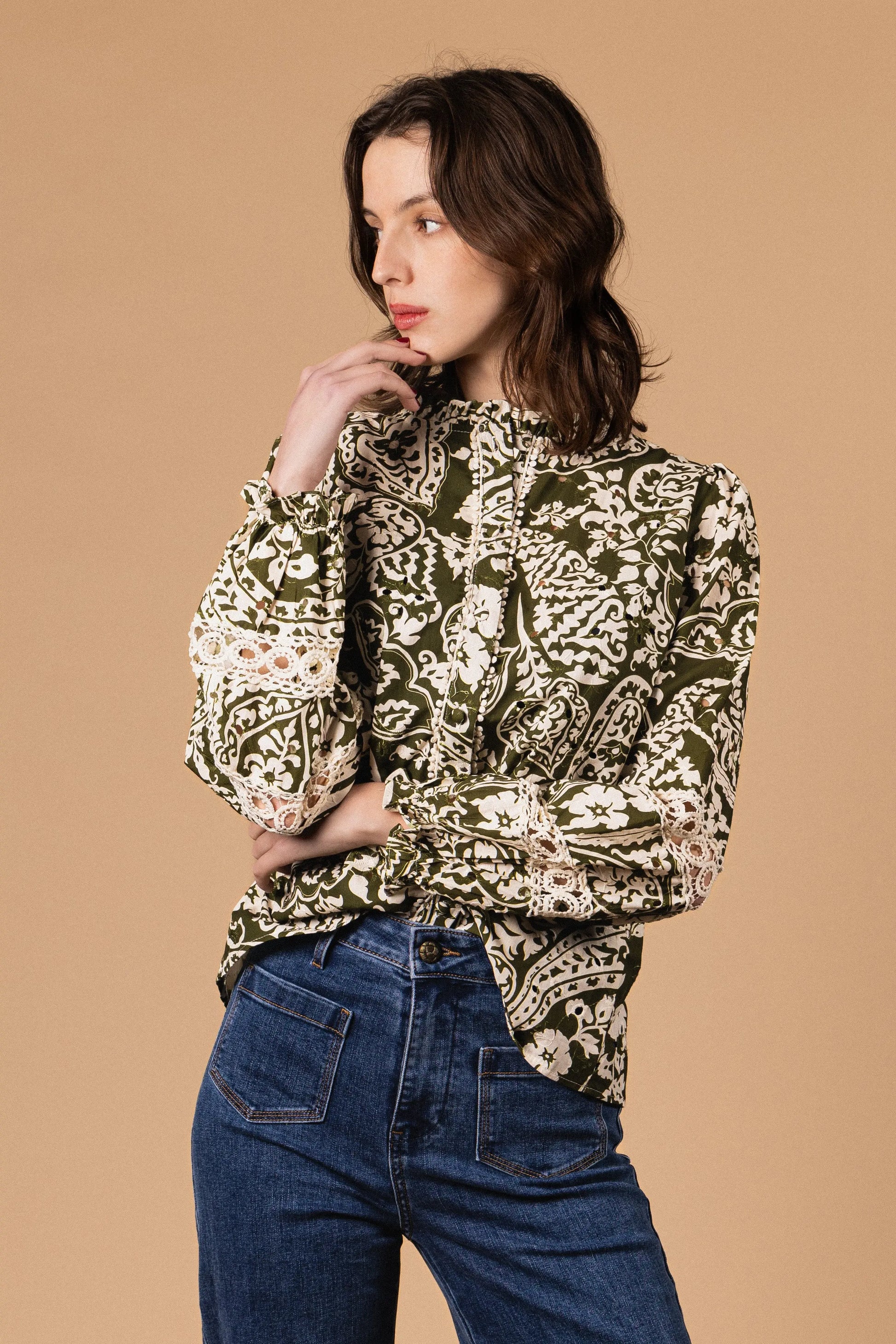 CHEMISE IMPRIMÉE INÈS Not specified