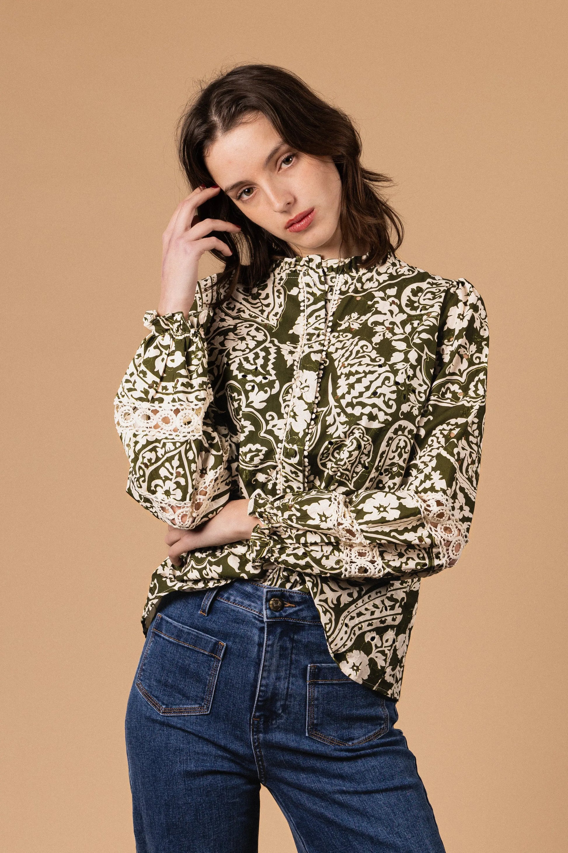 CHEMISE IMPRIMÉE INÈS Not specified