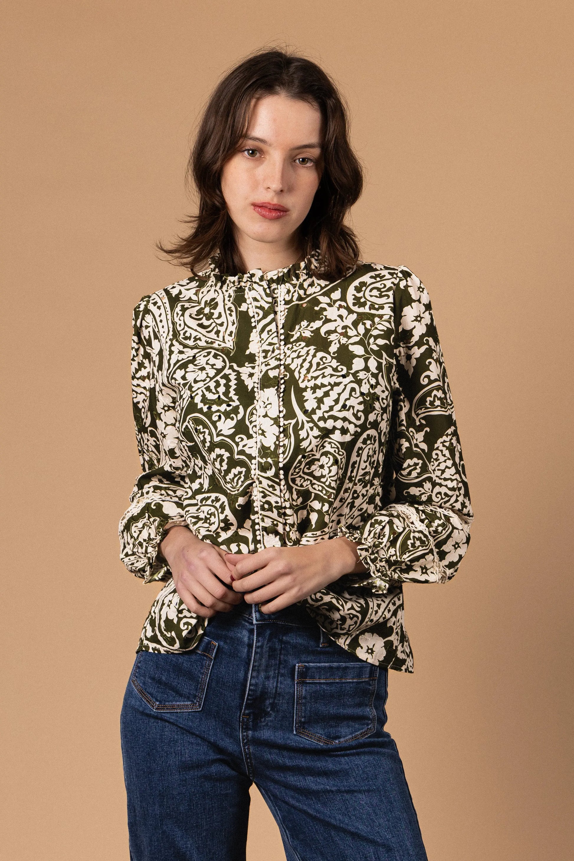 CHEMISE IMPRIMÉE INÈS Not specified