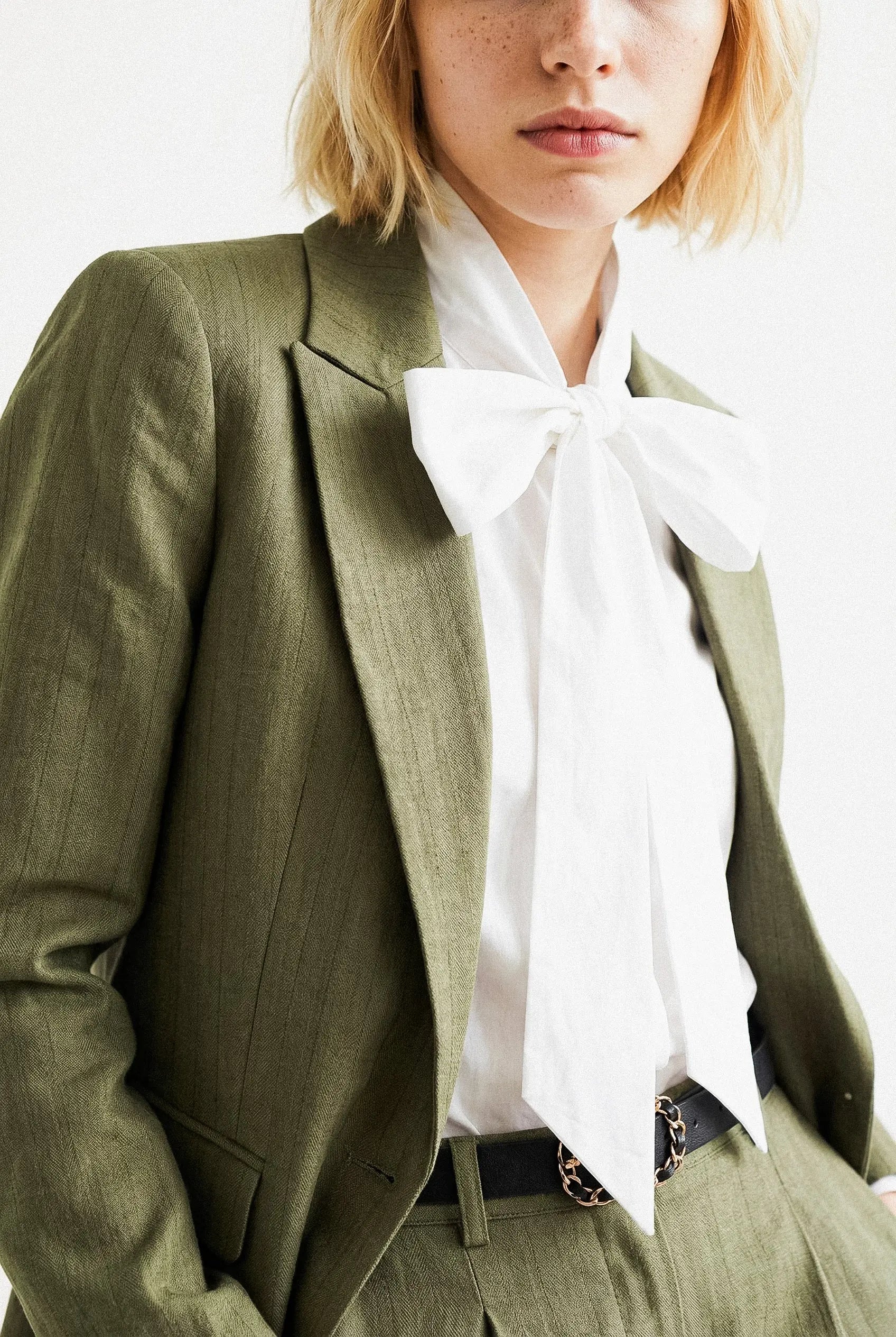 CHEMISE NŒUD LÉONIE Not specified