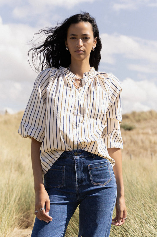 CHEMISE RAYÉE COTON ANNA Not specified