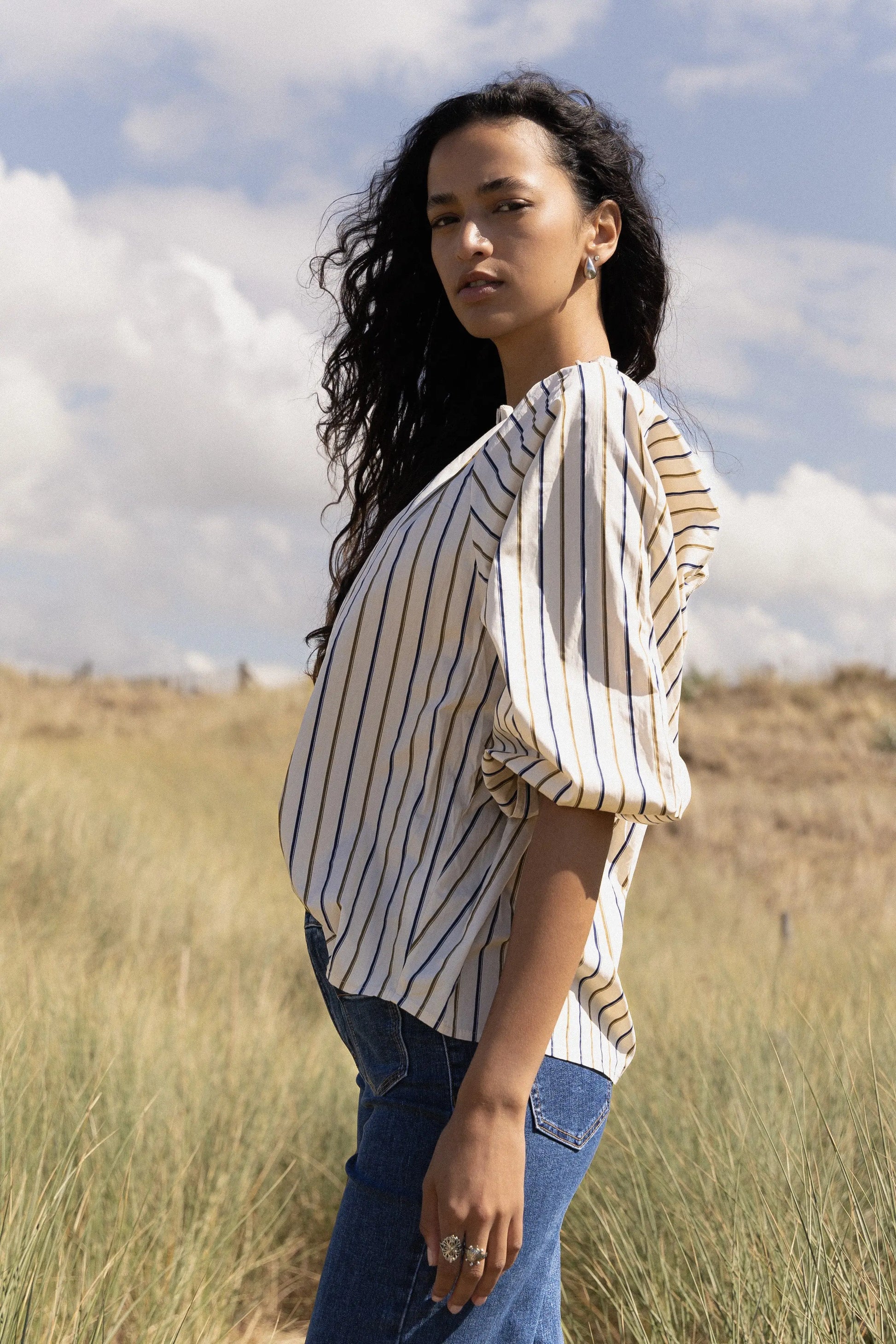 CHEMISE RAYÉE COTON ANNA Not specified