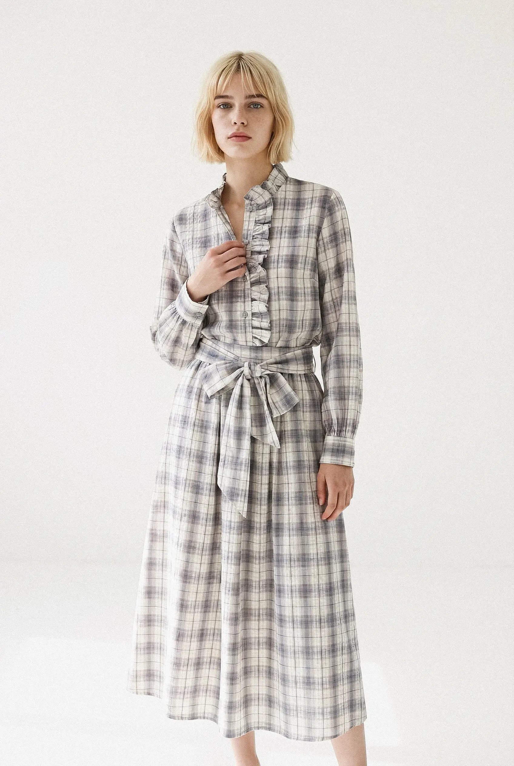 CHEMISIER À CARREAUX ROMANE Not specified