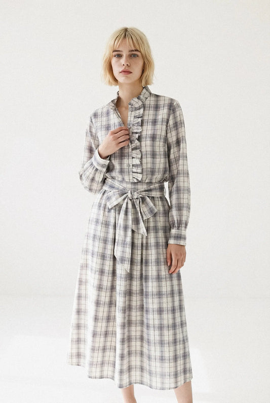 CHEMISIER À CARREAUX ROMANE Not specified