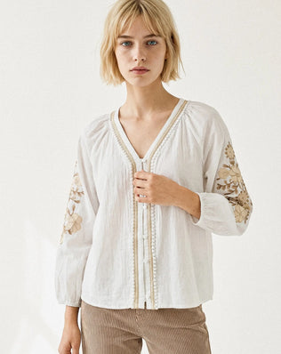 CHEMISIER BRODÉE CLARA Not specified