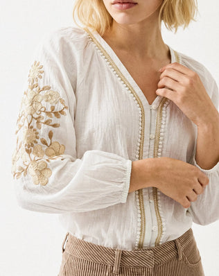 CHEMISIER BRODÉE CLARA Not specified