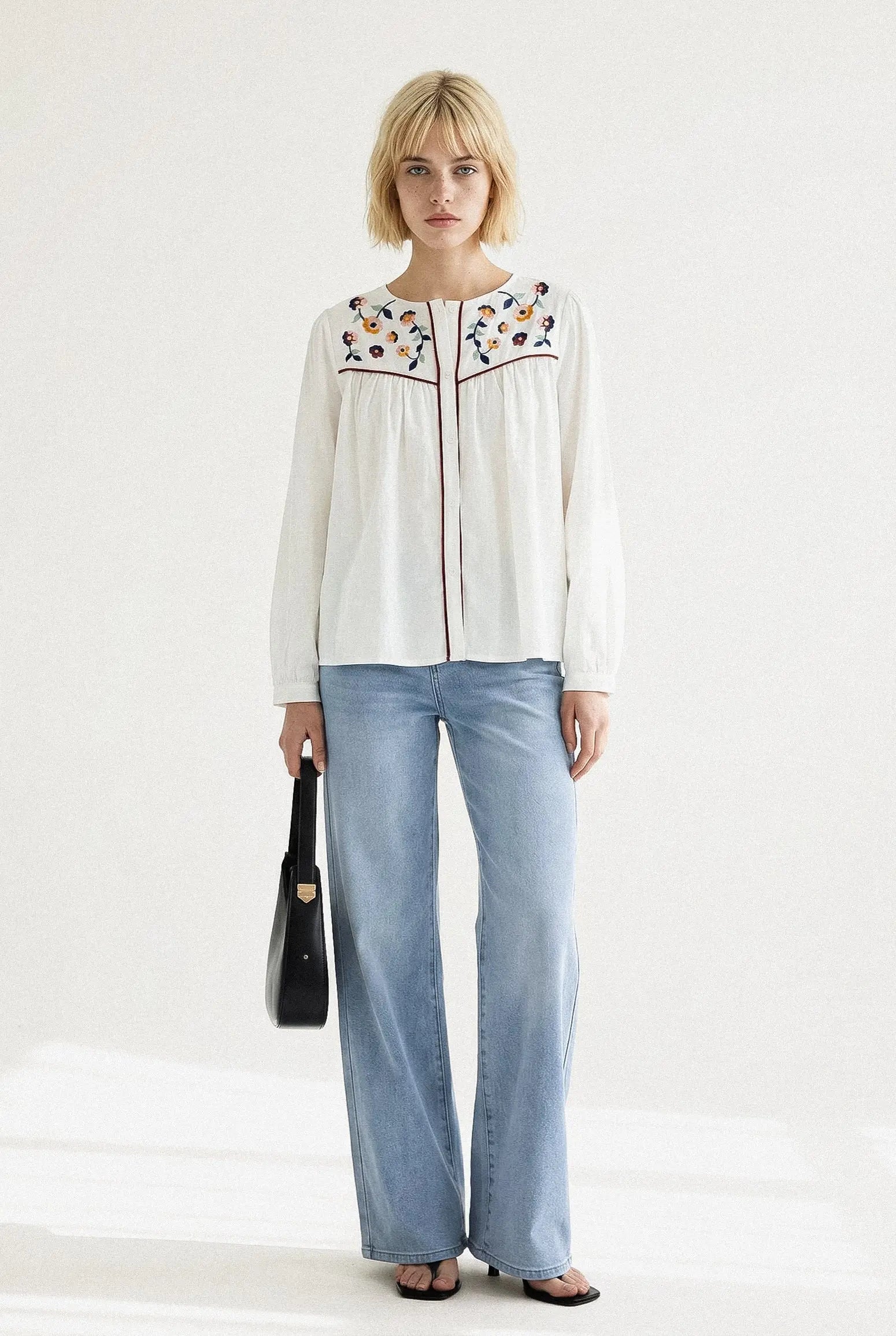 CHEMISIER BRODERIE ÉLISE Not specified