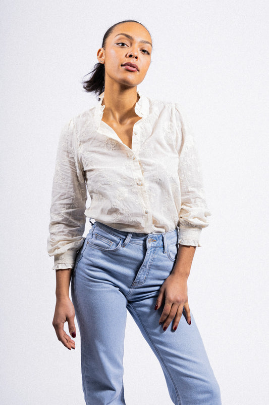 CHEMISIER CÉLESTE RDG
