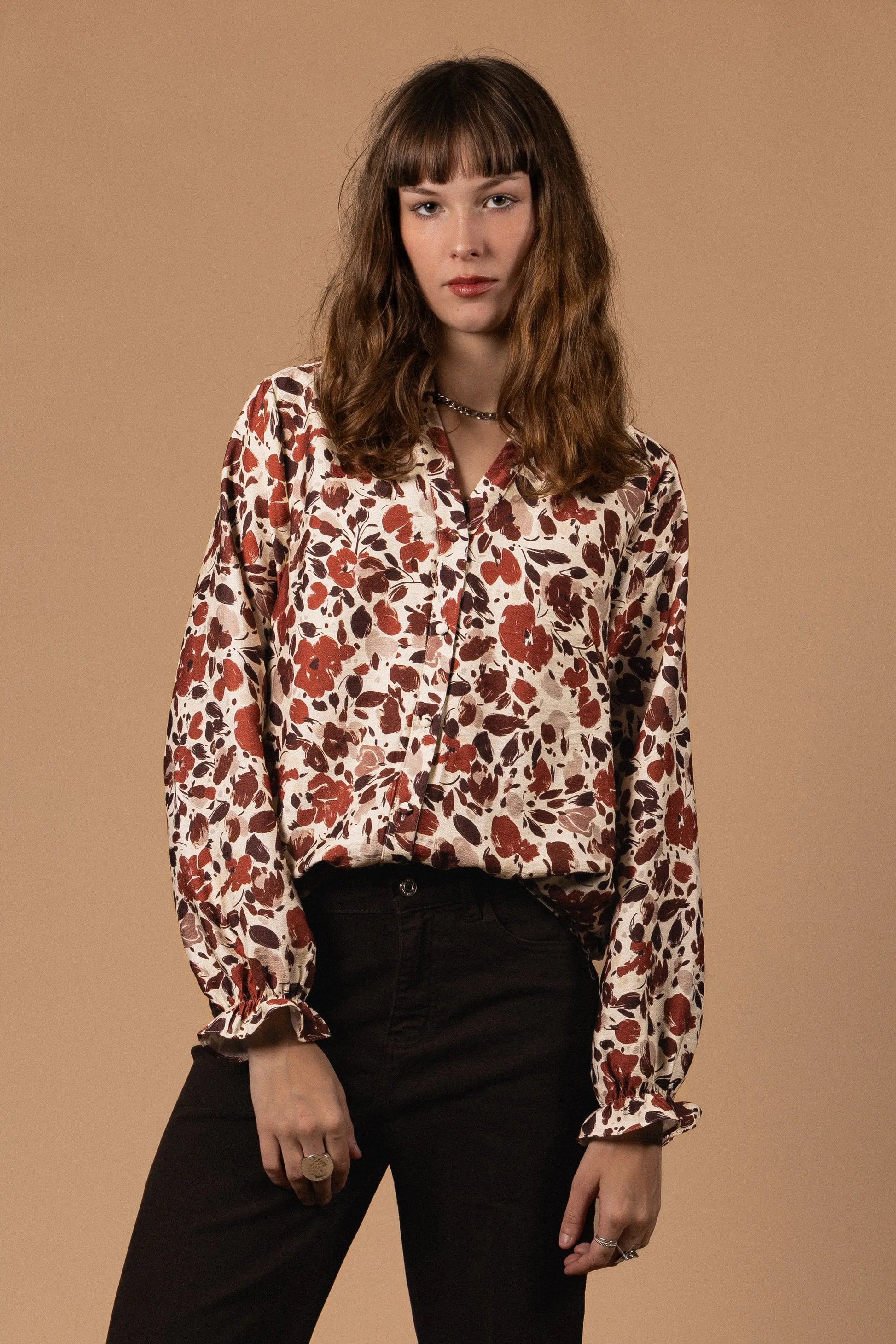 CHEMISIER IMPRIMÉE Not specified