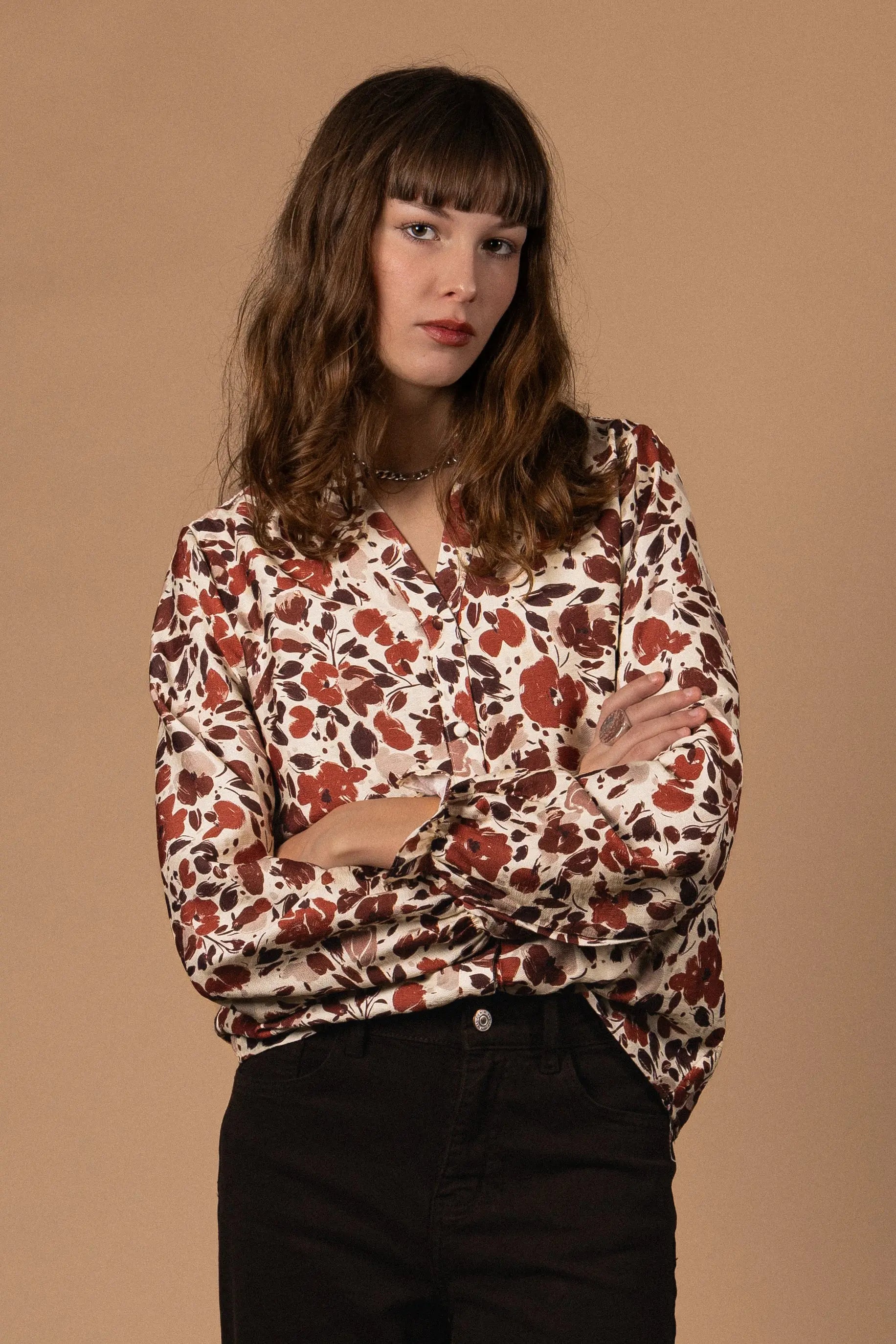 CHEMISIER IMPRIMÉE Not specified