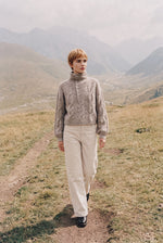 Pull Bernadette, beige