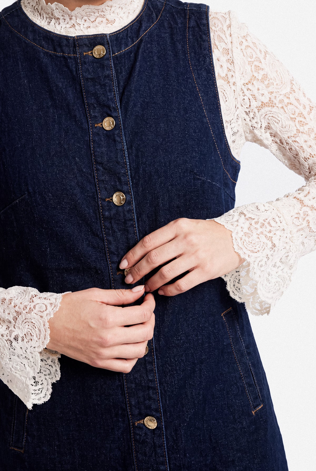 Robe Jeannine, robe courte