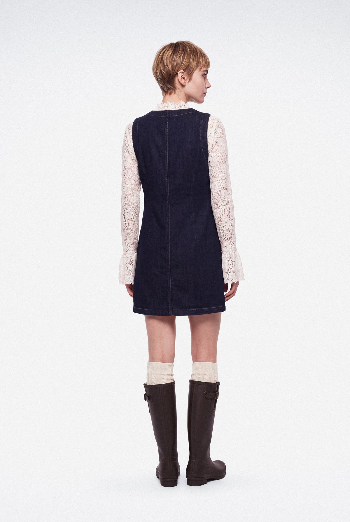 Robe Jeannine, robe courte