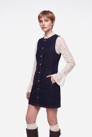 Robe Jeannine, robe courte