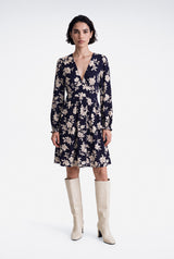 Robe Amélie, marine