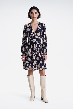 Robe Amélie, marine