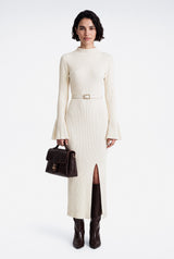 Robe Mélusine, beige