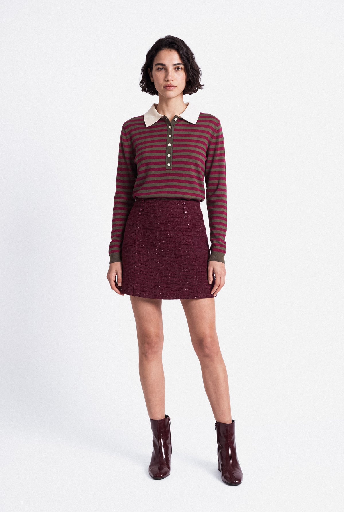 Polo Josette, kaki