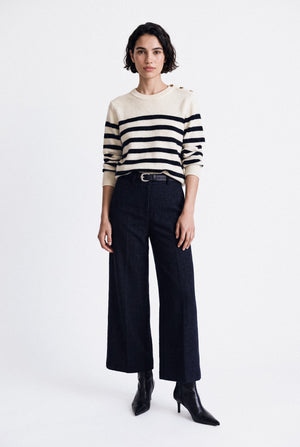 Pull Mireille, marine