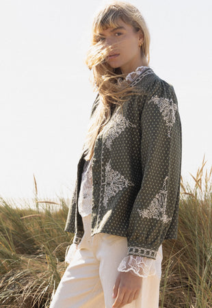 GILET BRODÉ LINA Not specified