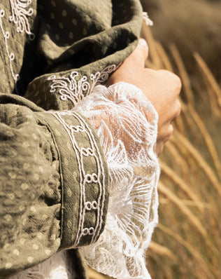 GILET BRODÉ LINA Not specified