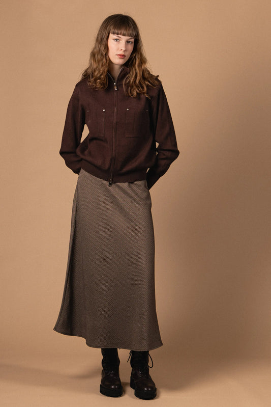 HAUT ZIPPÉ COL MONTANT Not specified