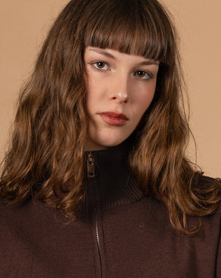 HAUT ZIPPÉ COL MONTANT Not specified