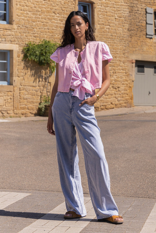 BLOUSE VICHY LÉNA Not specified