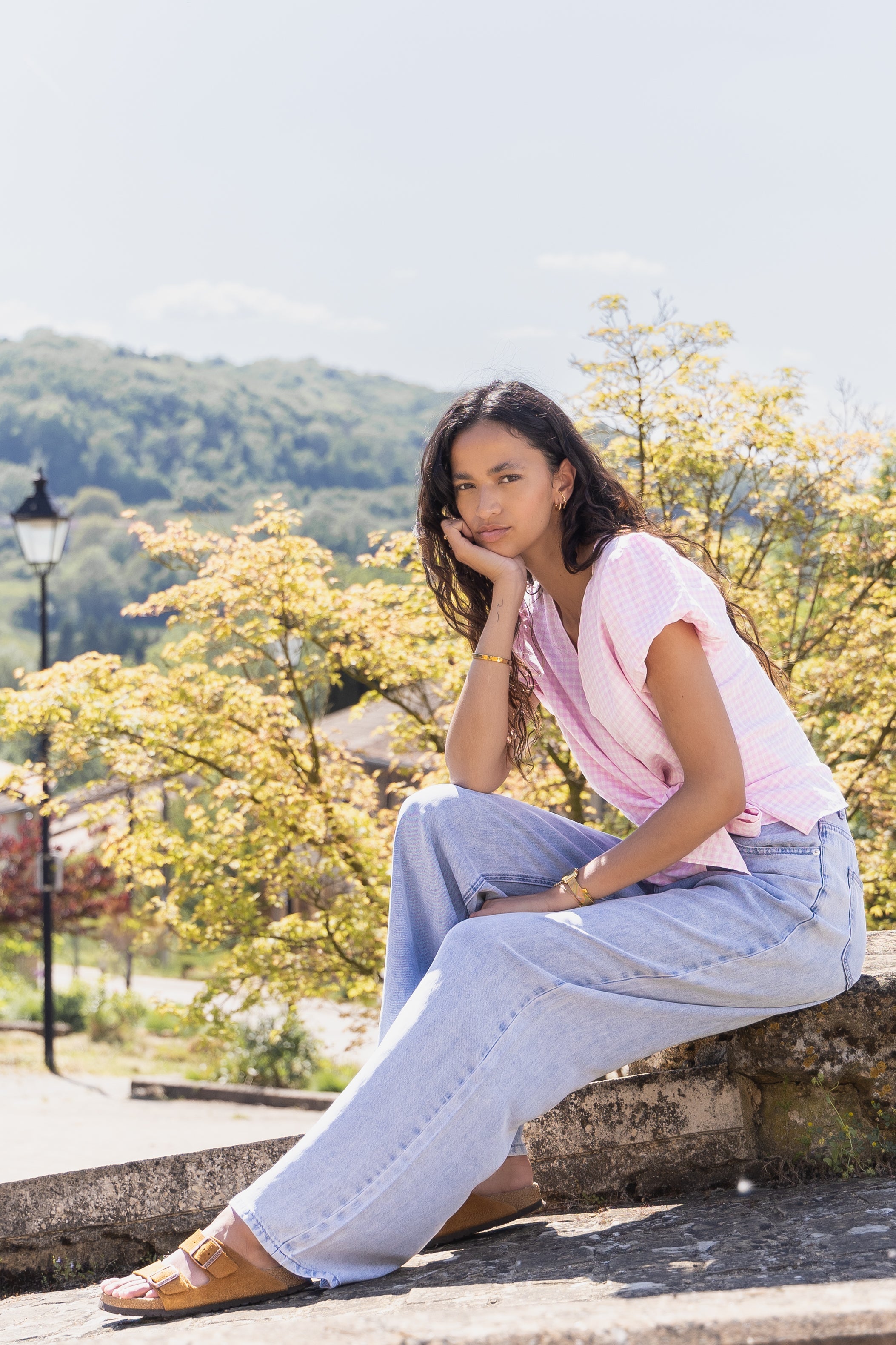 BLOUSE VICHY LÉNA Not specified