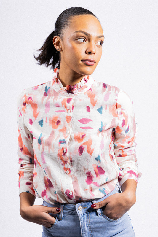 CHEMISIER VISCOSE CORALIE