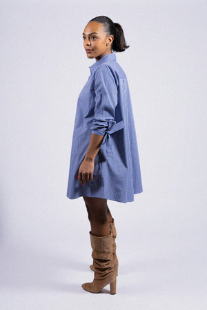 ROBE CHEMISE EN COTON LINA RDG