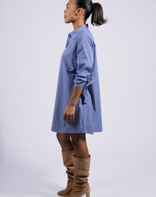 ROBE CHEMISE EN COTON LINA RDG