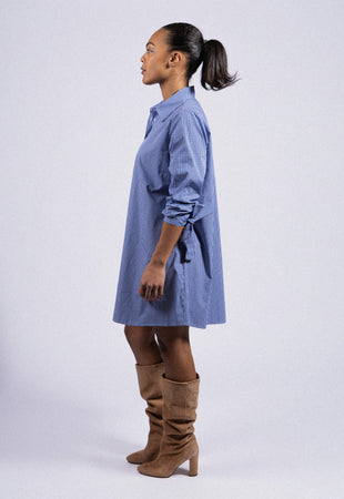 ROBE CHEMISE EN COTON LINA RDG