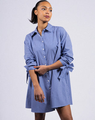 ROBE CHEMISE EN COTON LINA RDG