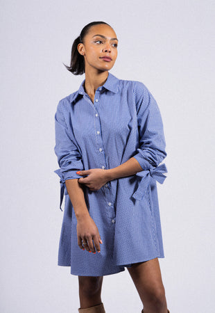 ROBE CHEMISE EN COTON LINA RDG