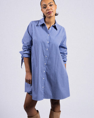 ROBE CHEMISE EN COTON LINA RDG