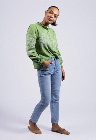 JEANS MOM FIT RDG