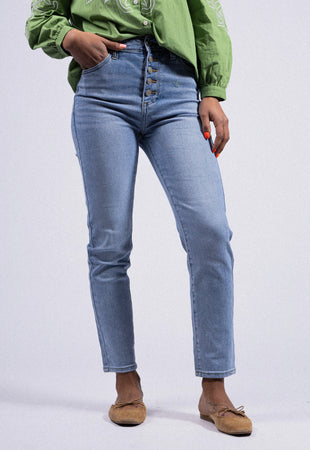 JEANS MOM FIT RDG