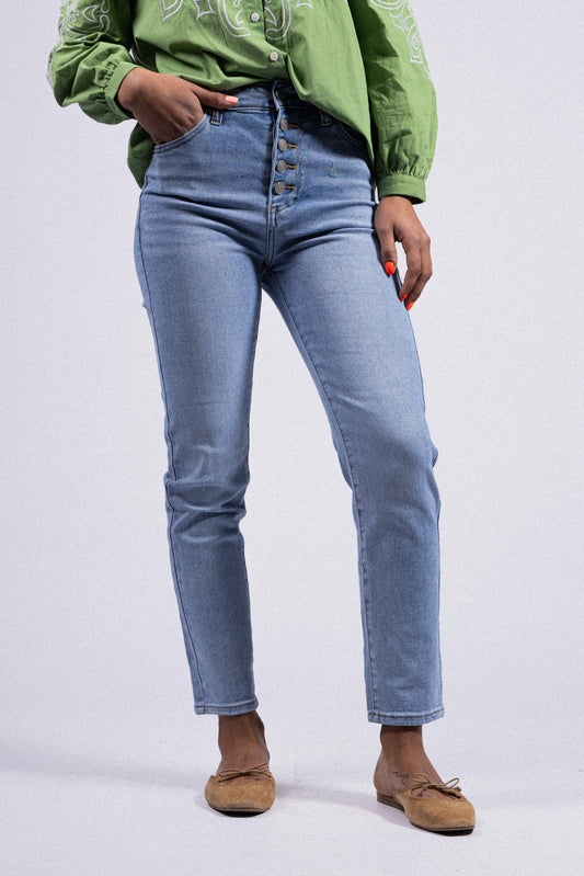 JEANS MOM FIT RDG