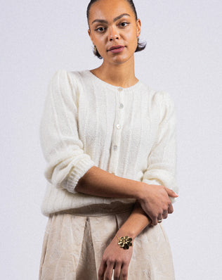 CARDIGAN EN MAILLE CLAIRE RDG