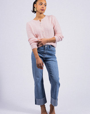 CARDIGAN EN MAILLE CLAIRE RDG